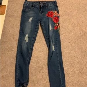 Rose jeans worn once